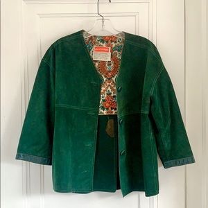 Luxurious Vintage Suede Jacket